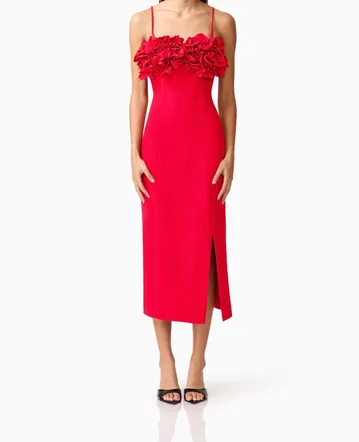 chinese dress ladies Wavy Le Soleil Maxi by By Nicola Size 10 – Sisterhood Dress Hire main image 1