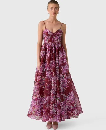 alice mccall tokyo sky midi dress Alice Mccall Tokyo Skies Midi Dress In Purple