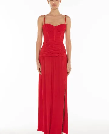Alemais Dana Midi Dress Marigold Size 6