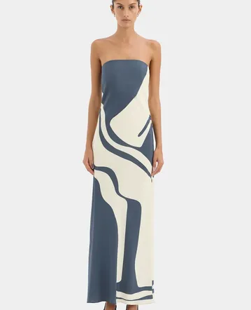 knee length dresses for ladies Acler Cranhurst Dress in Peach Parfait  Coco & Lola