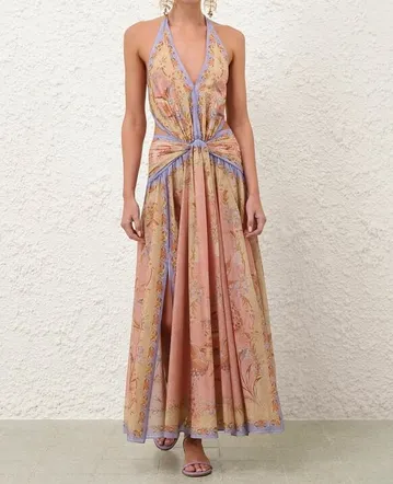 zimmermann coaster structured midi dress Zimmermann Coaster Structured Midi Dress Size 1