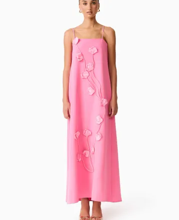 white christmas dresses Réalisation Par Gia dress (38 & 42) – Indigo – House of Share main image 0