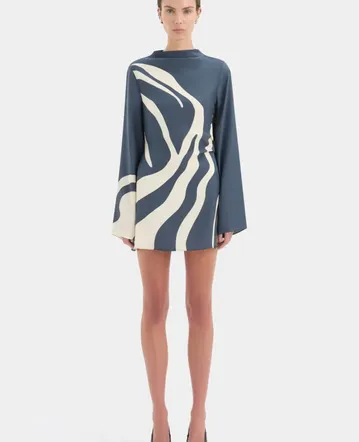 aje bonjour asymmetric mini dress Bonjour Asymmetrical Mini – Your Designer Rentals main image 0