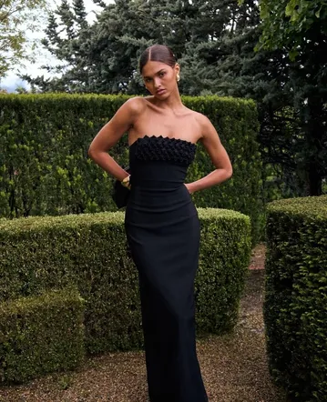 Bec & Bridge Seraphine Plunge Maxi Dress Black Size 8 Bec & Bridge Seraphine Plunge Maxi Dress Black Size 8