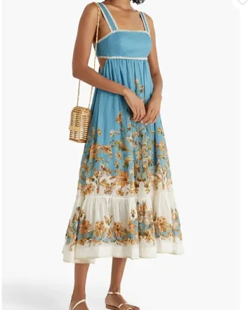 zimmermann dancer empire waist dress Zimmermann Dancer Empire Waist Dress