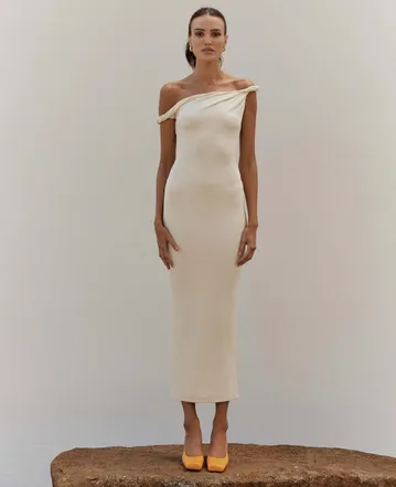 plus size maxi dress with long sleeves Long Sleeve Empire Waist Maxi Dress