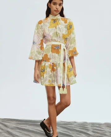 alemais lucky pace mini dress ALEMAIS Lucky Pace Mini Dress