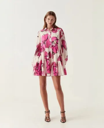knee length dresses for ladies Acler Women's Brayswick Midi Dress – Saint Bernard main image 0
