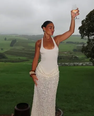 wedding dresses off shoulder sleeves Long Off Shoulder Glitter Mesh Wedding Gown