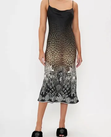 knee length dresses for ladies Camille Midi Dress | Ivory main image 0
