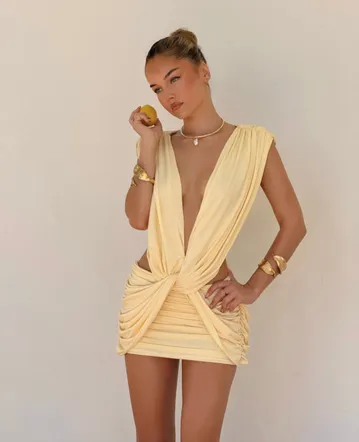 golden surfer dress zimmermann Zimmermann Golden Surfer Dress  WMIYHire