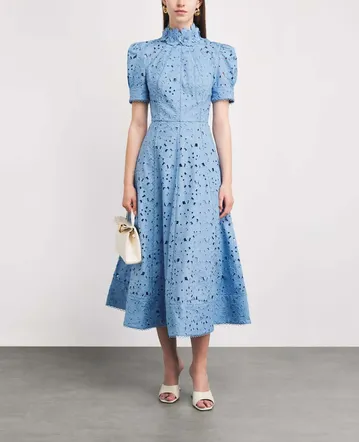 boho smocked maxi dress Women's Floral Tie Shoulder Maxi Dress + Smocked
