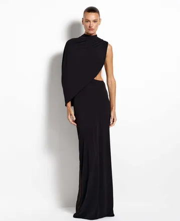 aje daisy knit maxi dress Daisy Knit Maxi Dress | Black