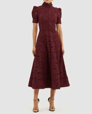 elliatt astraea 3d lace maxi dress Elliatt Astraea 3D Lace Maxi Dress