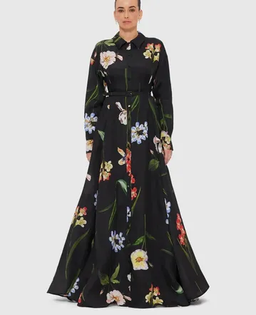 Zimmermann Eden Long Sleeve Midi Dress Sapphire Eden Size 3