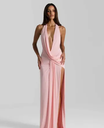 chinese dress ladies Sir Danseurs Lace Slip Dress in Bleue – Coco & Lola main image 1