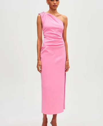 plunge halter maxi dress Jessa Plunge Halter Neck Maxi Dress main image 1