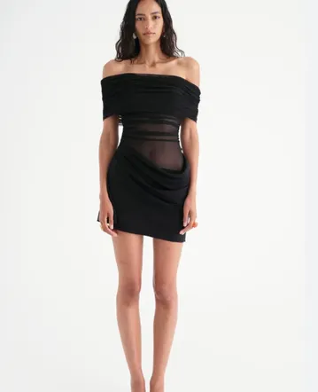 self portrait black lace dress Self-Portrait Ivy Coton Blend Lace Dress  Runway Catalog