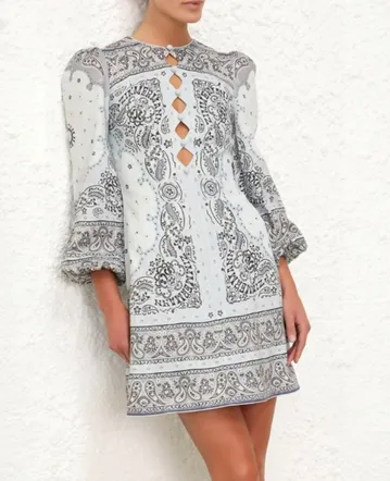 knee length dresses for ladies ALÉMAIS Soleil D'Amour Silk Midi Dress