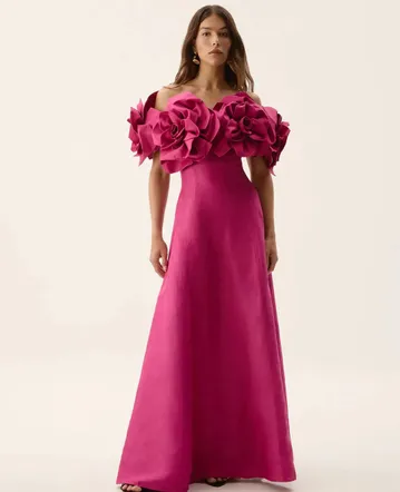 knee length dresses for ladies Magnetic Draped Midi Dress