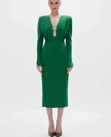 silk laundry mushroom dress For anyone looking to make a bold statement with their wardrobe, the Sienna Dress is a must-have. Seen here on Olga from @whatpeoplewear.au, this iconic design is presented in the exclusive Magic