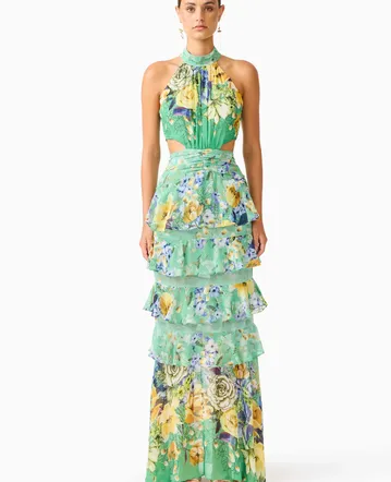 chinese dress ladies BEHOLD MAXI DRESS – Aquino's Attire main image 1