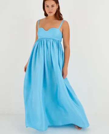 alemais marlow frill midi dress Marlow Frill Midi Dress  Wilson and Hunter