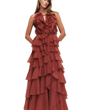 knee length dresses for ladies Incarnation Midi Dress | Magenta